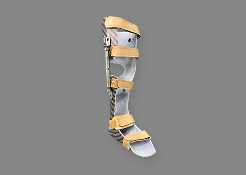 X. O-shaped leg brace
